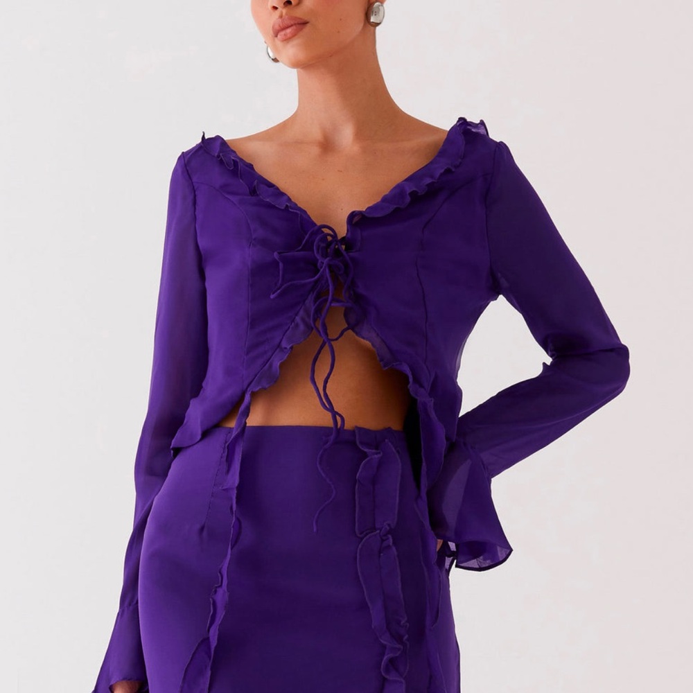 Peppermayo - My Favourite Part Blouse - Violet